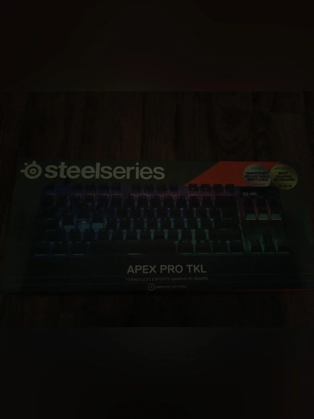 SteelSeries Apex Pro TKL Gaming Keyboard – Black with RGB